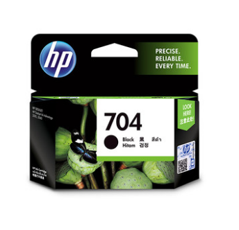 惠普704原装 黑色墨盒 HP 2060 HP2010 打印机墨盒 hp704